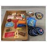 Lot With Advertising, Patches