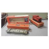 (2) Lionel Train Cars w/ Boxes & (1) EMPTY Box