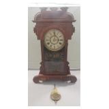(1) Vintage Mantle Clock (No Key)