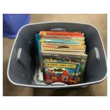 Tote With Lot Of Vinyl Childrenï¿½s Records