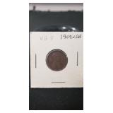 (1) 1909 vdb Wheat Penny