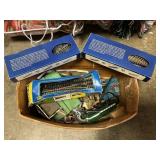Box Lot Of HO Train Display Track & Accessories