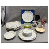 Assorted Vintage Pottery, China & Glass