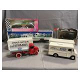 Hess Truck, Ertl Banks, Revell Die-Cast Stock Car