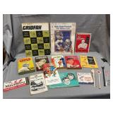 Assorted Sport Books, Swizzle Sticks