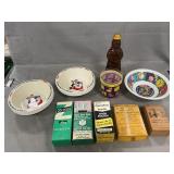 Kelloggï¿½s Cereal Bowls, Cup, Vintage Products In