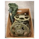 Box Lot Of Net Shape Disruptors & Tent Stakes