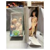 Cabbage Patch Kids Baby, Danbury Mint Pocahontas