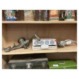 Griswold Grinder, Pair Of Mouli Shredders