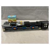 Locomotive Made With Plastic Pieces, Mini