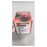 (1) Box 22 Cal .224" Bullets (100 Count/Factory
