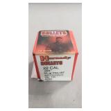 (1) Box 22 Cal .224" Bullets (100 Count/Factory