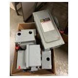 Box Lot With (6) Safety Switch Electrical Boxes