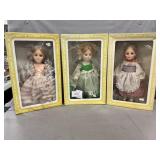 (3) Effambee Dolls, 11 1/2ï¿½ High