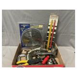 New Saw Blades, Oil Spout, Clamps, Asst. Tools