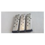 (3) Colt .45 Auto Magazines