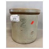 2 Gallon Stoneware Crock