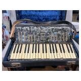Vintage Accordion With Pearlescent Finish