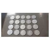 (20) Silver U.S. Dimes