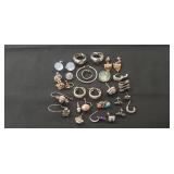 Tray Of Assorted Sterling Silver/925 Jewelry