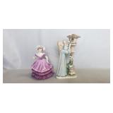 (1) Vintage Florence Ceramic Figurine "Virginia"