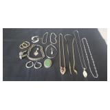 Tray Of Assorted Sterling Silver/925 Jewelry