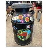 Handpainted Milk Can