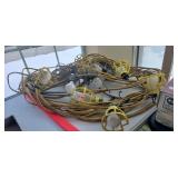 Long String Of Industrial Style Lights