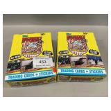 (2) Boxes Of Unopened Packs Of 1991 Topps Desert