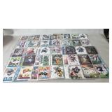 (10) Sheets Of Assorted NFL Football Cards (90