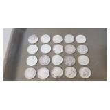 (20) Silver U.S. Dimes