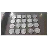 (20) Silver U.S. Dimes