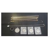 Tray Of Assorted Sterling Silver/925 Jewelry