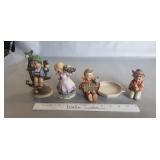 (4) Vintage Hummel / Goebel Figurines (West
