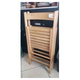 (2) Wooden Folding Chairs