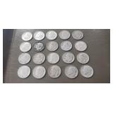(20) Silver U.S. Dimes