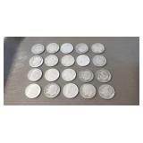 (20) Silver U.S. Dimes