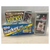 Sealed Boxes Of 1990 & 1992 Topps Hockey Cards,