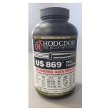 (1) Container Of Hodgdon US 869 Rifle Powder