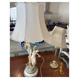 Art Table Lamp & Other