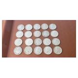 (20) Silver U.S. Dimes