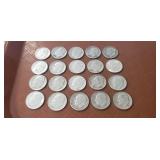(20) Silver U.S. Dimes