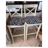(2) Bar Type Chairs