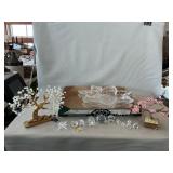 Crystal Animals, Dream Tree Sculptures, Christmas