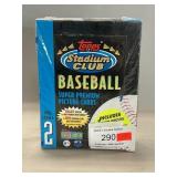 Sealed Box Of 1993 Series 2 Topps Stadium Club