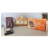 Vintage Portable Cassette Tape Recorder, Vintage