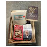 Wooden Crate With Books
