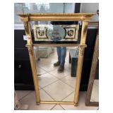 Reverse Painted Mirror