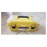 (1) Hard Plastic Tool Box