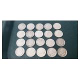 (20) Silver U.S. Dimes